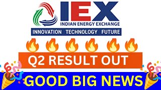 IEX share latest news🔥🔥🔥  IEX Q2 Results 2025  IEX share news  IEX share  Indian Energy Exchange [upl. by Madalena]