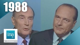 1988 débat présidentiel François Mitterrand  Jacques Chirac  Archive INA [upl. by Durand]