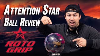 Roto Grip Attention Star Ball Review [upl. by Sharline]