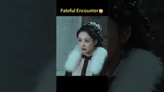 💞“Fateful Encounter on A Snowy Day”😳 cdrama 美人攻略 [upl. by Dimond]