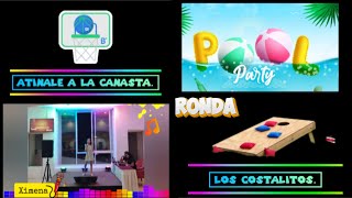 VLOG FAMILIAR PARTE 2 POOL PARTY ATINALE A LA CANASTA LOS COSTALITOS NOCHE DE KARAOKE 🎤 [upl. by Nnylahs]