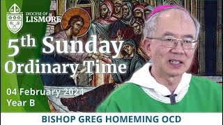 Catholic Mass Today Fifth Sunday Ordinary Time 04 Feb 2024 Bishop Greg Homeming Lismore Australia [upl. by Enylrac]