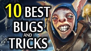 Best 10 Bugs and Tricks in the Dota 2 History Part 6 [upl. by Riorsson]