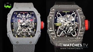 Richard Mille Nadal Family RM2701 ultra lightweight tourbillon and the new RM3501 [upl. by Owens]