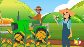 The Farmer in the Dell  Nursery Rhyme for Kids  Kids Songs [upl. by Ebaj799]