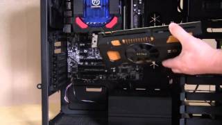 Cooler Master HAF XM Component Installation [upl. by Yenaiv]