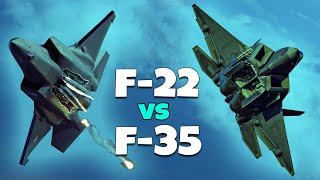 F35 Pilot Compares F22 Raptor With F35  Whos The True king Of skies [upl. by Anelat]