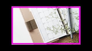 7 bessere Taschenkalender amp Terminplaner für 2019 [upl. by Merril67]