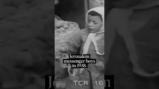 Messenger boys in 1938 Jerusalem Mandatory Palestine palestine jerusalem oldisgold [upl. by Burkley]