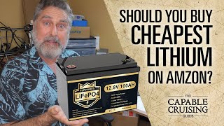 Cheapest Lithium Challenge Cheapest Battery on Amazon [upl. by Quint619]