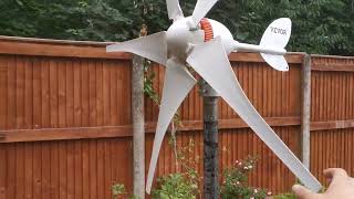 installing a wind turbine at home  how much power will it make [upl. by Introk]