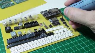 Airless Solder paste dispenser and Pick amp Place tool for SMT components [upl. by Dnumsed]