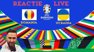 Reactie LIVE  Romania  Ucraina  EURO 2024 [upl. by Hurd241]