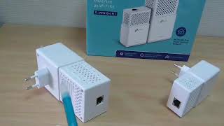 Обзор набора Powerline адаптеров TPLINK TLWPA7510 KIT Интернет через любые стены в любом доме [upl. by Alan]