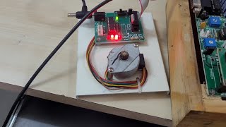 Microcontroller Exp4  Interfaceing Stepper motor to 8051 MC SPPU TE [upl. by Einobe]