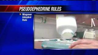 Municipalities Take Aim at Pseudoephedrine Tablets [upl. by Adnaerb]