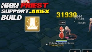 FULL SUPPORT HIGH PRIEST JUDEX BUILD  Ragnarok M Eternal Love MENJADI BABU INDEPENDEN [upl. by Warfourd]