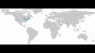 World dams since 1800 [upl. by Lanta]