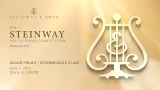 6th Steinway Youth Piano Competition  Intermediate Class Grand Finals [upl. by Enyleuqcaj]