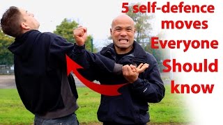 5 Self Defence moves everyone should know  Master Wong [upl. by Asserac101]