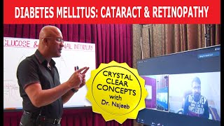 Diabetes Mellitus  Cataract amp Retinopathy  LIVE QampA [upl. by Bren322]