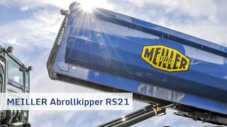 MEILLER Abrollkipper RS21 Transport von Abrollcontainern wirtschaftlich wie nie [upl. by Ednil]