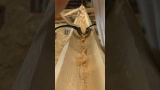 Shaping the draw with the drawknife makes for some nice woodworking asmr 🪵 [upl. by Novehc]