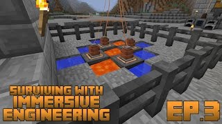 Surviving With Immersive Engineering  Ep3  Thermoelectric Generator Setup [upl. by Adnim]