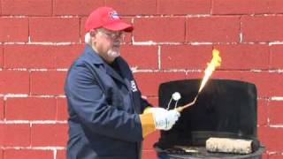 Lighting and shutting down an oxyacetylene torch [upl. by Martinson304]