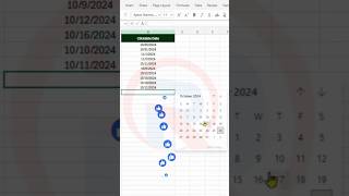 Make Your Excel Dates CLICKABLE in Seconds shortvideo shortsviral shorts exceltech excellife [upl. by Ateekal]