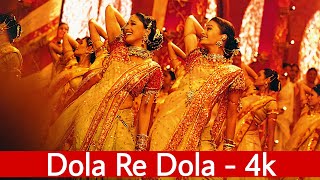 Dola Re Dola 4k Video Song  Devdas  Aishwarya Rai amp Madhuri Dixit [upl. by Felisha]