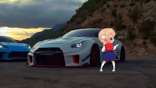 Wadada dang ft Libertywalk Silhouette GTR  shigure ui loli dance [upl. by Eimia]