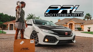 10th Gen Civic Si gets PRL CATTED DOWNPIPE [upl. by Barstow869]