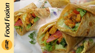 Anda Paratha Wrap Recipe by Food Fusion [upl. by Hsizan]