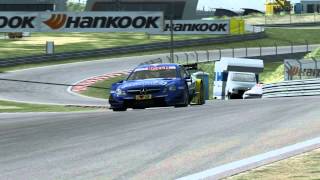 Zandvoort  Virtual Lap with Gary Paffett in the MercedesBenz DTM Beast [upl. by Miksen]