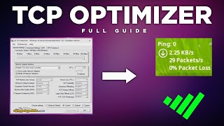 TCP Optimizer  Full Setup Guide Best Settings Error fixes 2024 [upl. by Gnilsia]