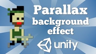 How to make a parallax background effect in Unity 2D platformer game  Very simple Unity 2D tutorial [upl. by Ottinger]