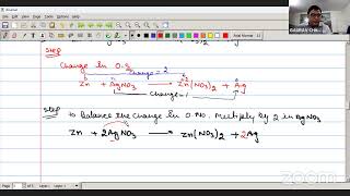 BALANCING OF REDOX REACTIONS CLASS 11 [upl. by Jehoash]