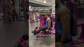 I Found The Best Seated Calf Machine fitness workout [upl. by Negyam499]