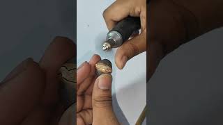 Gold ring kating hand machine ❤️😘viralvideo ring golddesgin goldjewellery goldmaking [upl. by Zacharia]