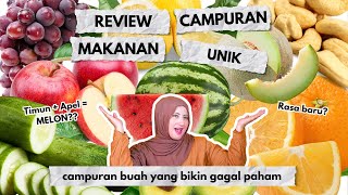 TASYI REVIEW CAMPURAN MAKANAN UNIK YANG KATANYA NGGAK MASUK AKAL 🤯  KAMU BERANI COBA NOMOR 3 🤔 [upl. by Petty]