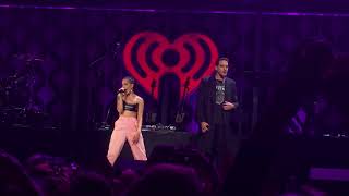 Halsey and GEazy  Him And I  KDWB Jingle Ball 2017  20171204  St Paul Minnesota [upl. by Tomkiel]