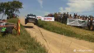 72 Rajd Polski  72nd Rally Poland  video compilation  speed amp jumps  pure sound  Full HD 50p [upl. by Anawt]