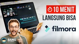 10 Menit Belajar Filmora untuk Pemula  FILMORA TUTORIAL 5 [upl. by Haimarej]