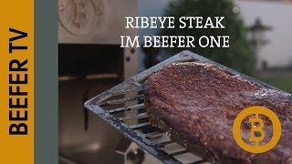 BeeferTV Ribeye Steak im Beefer One [upl. by Soll]