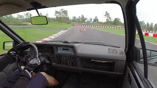 Autoslalom NM 2023 1 omg  Opel Corsa A 18 16v [upl. by Iene111]