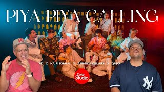 Piya Piya Calling  Coke Studio Pakistan S15 REACTION KarpeKaifi KhalilAmanda DelaraQuick Style [upl. by Mountfort]