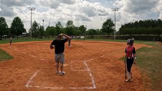 Upstate Elite 12U vs Palmetto Fury  Bracket  42024 Union SC  DC Fastpitch Travel Softball [upl. by Stinson]