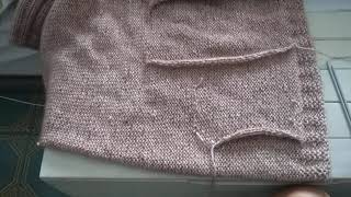 Sammen tunic How to stitch down pocket linings [upl. by Juieta445]