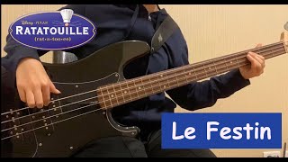 Le Festin Ost Ratatouille  Bass Cover [upl. by Edahc924]